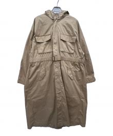 UNGRID（アングリッド）の古着「ロングコート」｜ベージュ
