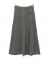 GALERIE VIE (ギャルリーヴィー) ライトブークレー フレアスカート グレー サイズ:FREE 未使用品：10000円
