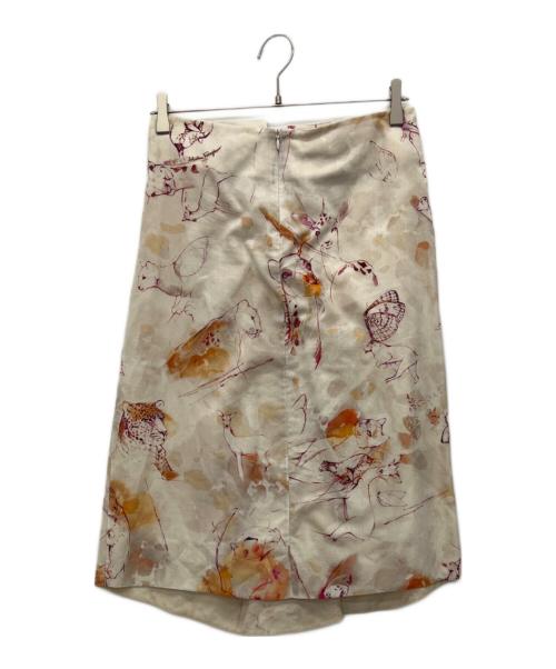 Salvatore Ferragamo（サルヴァトーレ フェラガモ）Salvatore Ferragamo (サルヴァトーレ フェラガモ) スカート ライトピンク サイズ:38の古着・服飾アイテム