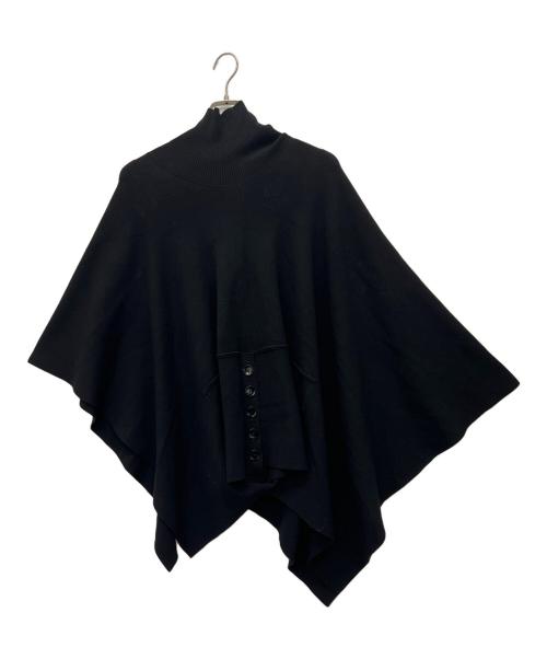 Sov.（ソブ）Sov. (ソブ) ポンチョ ブラック サイズ:36の古着・服飾アイテム