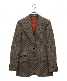 GUCCI（グッチ）の古着「テーラードジャケット」｜ベージュ