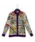 GUCCI（グッチ）の古着「長袖ブラウス」｜ホワイト×パープル