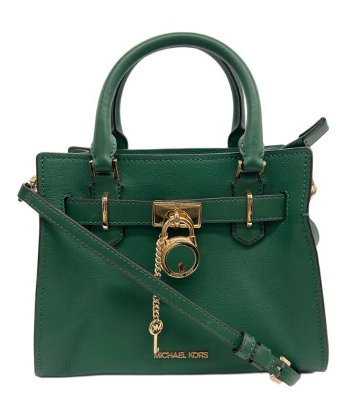 MICHAEL KORS（マイケル・コース）MICHAEL KORS (マイケル・コース) 2WAYバッグ グリーンの古着・服飾アイテム