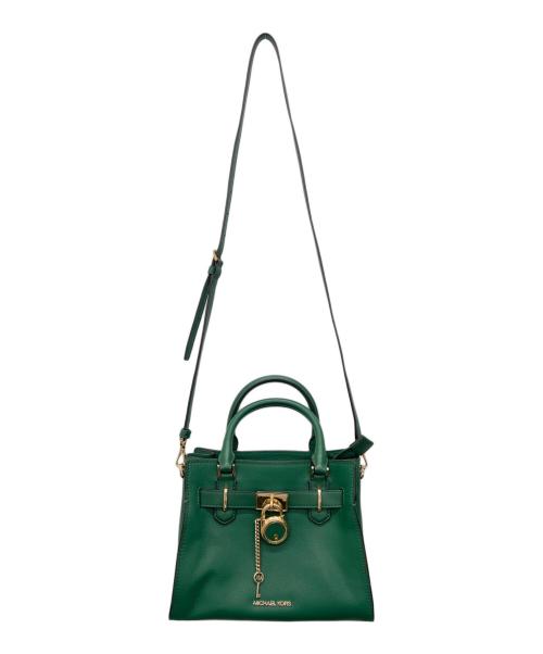 MICHAEL KORS（マイケル・コース）MICHAEL KORS (マイケル・コース) 2WAYバッグ グリーンの古着・服飾アイテム