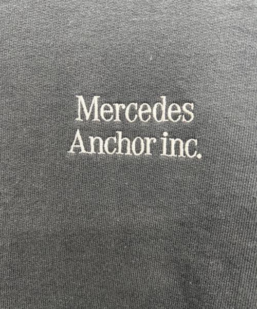 Mercedes Anchor（（メルセデスアンカー））Mercedes Anchor (（メルセデスアンカー）) クルーネックスウェット ブラック サイズ:Lの古着・服飾アイテム