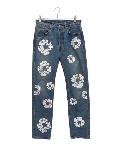 LEVI'S（リーバイス）LEVI'S (リーバイス) Denim Tears (デニムティアーズ) 501デニムパンツ ブルー サイズ:W32の古着・服飾アイテム