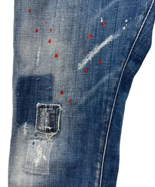 DSQUARED2（ディースクエアード）DSQUARED2 (ディースクエアード) デニムパンツ ブルー サイズ:46の古着・服飾アイテム