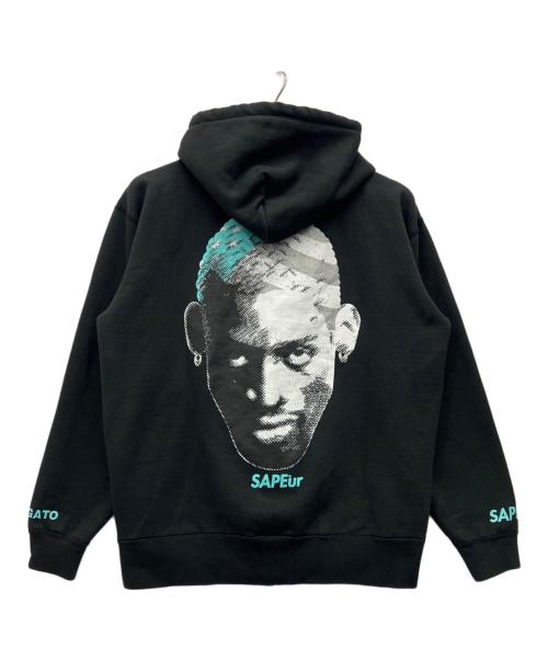 SAPEur（サプール）SAPEur (サプール) ジップパーカー ブラック サイズ:XLの古着・服飾アイテム