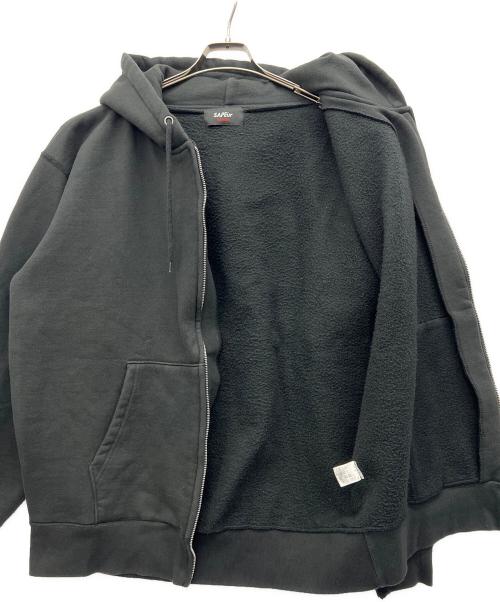 SAPEur（サプール）SAPEur (サプール) ジップパーカー ブラック サイズ:XLの古着・服飾アイテム