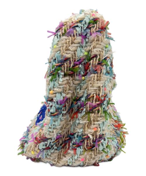 A.D.M.J.（エーディーエムジェイ）A.D.M.J. (エーディーエムジェイ) ファンシーツイードワンショルダーSの古着・服飾アイテム