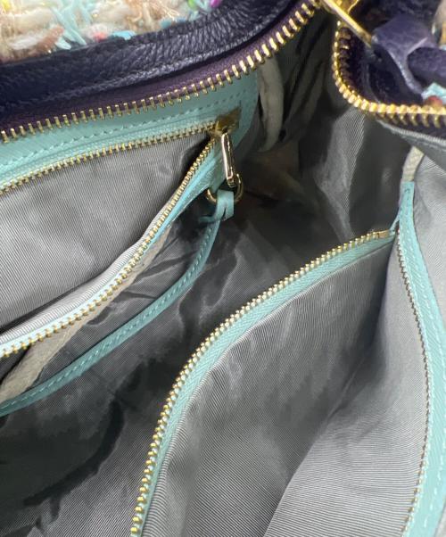 A.D.M.J.（エーディーエムジェイ）A.D.M.J. (エーディーエムジェイ) ファンシーツイードワンショルダーSの古着・服飾アイテム