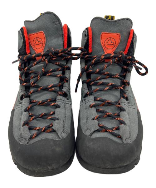 LA SPORTIVA（スポルティバ）LA SPORTIVA (スポルティバ) BOULDER X MID GTX グレー×オレンジ サイズ:42の古着・服飾アイテム