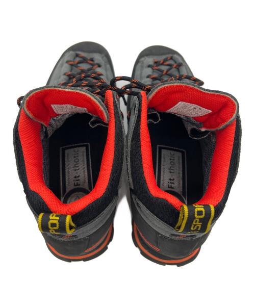 LA SPORTIVA（スポルティバ）LA SPORTIVA (スポルティバ) BOULDER X MID GTX グレー×オレンジ サイズ:42の古着・服飾アイテム