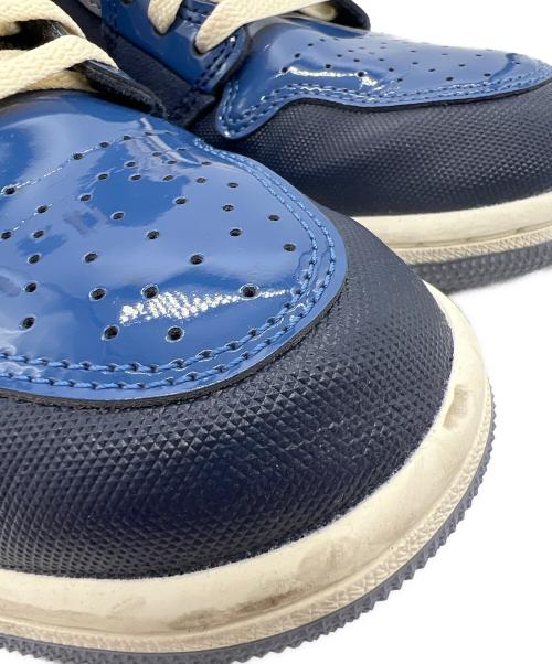 NIKE（ナイキ）NIKE (ナイキ) AIR JORDAN 1 MID SE CRAFT OBSIDIAN ネイビー サイズ:26の古着・服飾アイテム