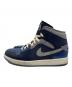NIKE (ナイキ) AIR JORDAN 1 MID SE CRAFT OBSIDIAN ネイビー サイズ:26：5000円