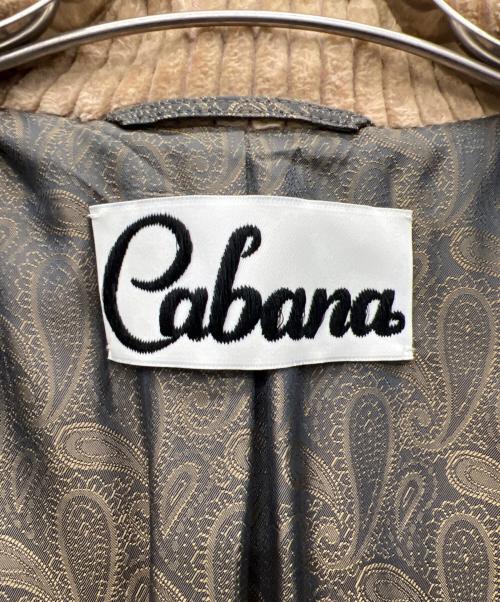 CABANA（カバナ）CABANA (カバナ) ダブルブレストジャケット ベージュ サイズ:38の古着・服飾アイテム