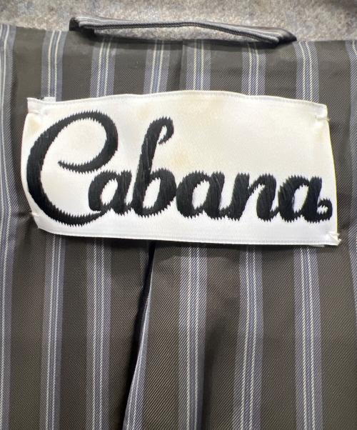 CABANA（カバナ）CABANA (カバナ) ダブルブレストジャケット グレー サイズ:38の古着・服飾アイテム