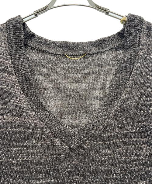 DEUXIEME CLASSE（ドゥーズィエム クラス）DEUXIEME CLASSE (ドゥーズィエム クラス) 薄手ニット ブラウン サイズ:FREEの古着・服飾アイテム