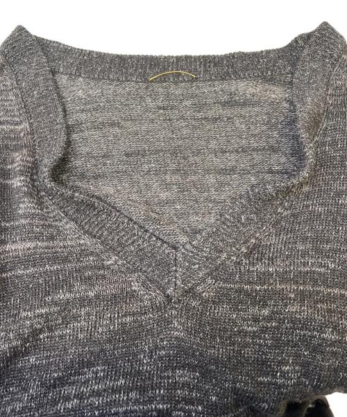 DEUXIEME CLASSE（ドゥーズィエム クラス）DEUXIEME CLASSE (ドゥーズィエム クラス) 薄手ニット ブラウン サイズ:FREEの古着・服飾アイテム