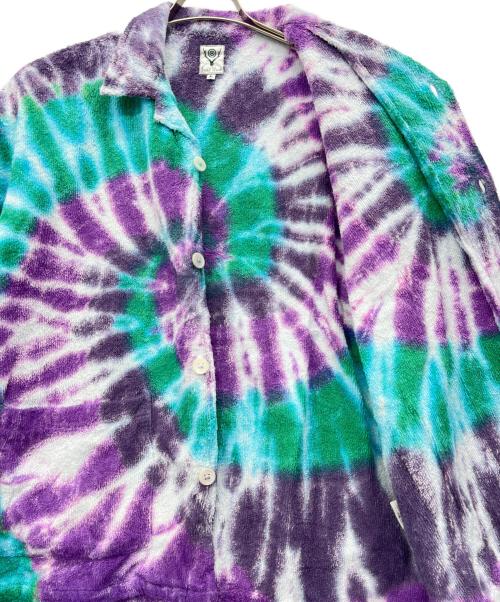 South2 West8（サウスツー ウエストエイト）South2 West8 (サウスツー ウエストエイト) 半袖シャツ ブルー×パープル サイズ:Lの古着・服飾アイテム