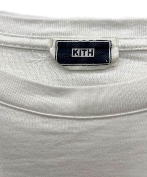 KITH（キス）KITH (キス) 半袖カットソー ホワイト サイズ:Lの古着・服飾アイテム