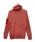 MONCLER (モンクレール) ニットフーディ レッド サイズ:S：30000円