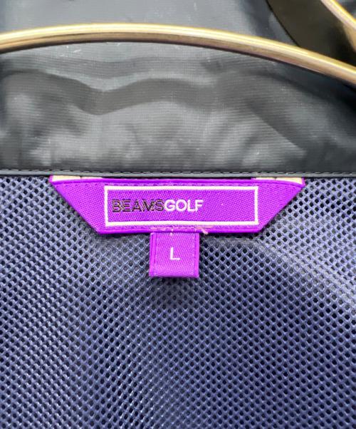 BEAMS GOLF（ビームスゴルフ）BEAMS GOLF (ビームスゴルフ) ナイロンジャケット ネイビー サイズ:Ｌの古着・服飾アイテム