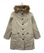 BURBERRY LONDONバーバリーロンドン）の古着「ダウンコート」｜アイボリー