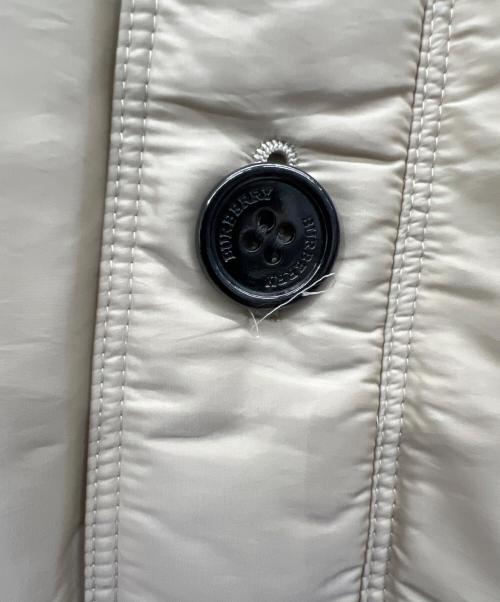 BURBERRY LONDON（バーバリーロンドン）BURBERRY LONDON (バーバリーロンドン) ダウンコート アイボリー サイズ:36の古着・服飾アイテム