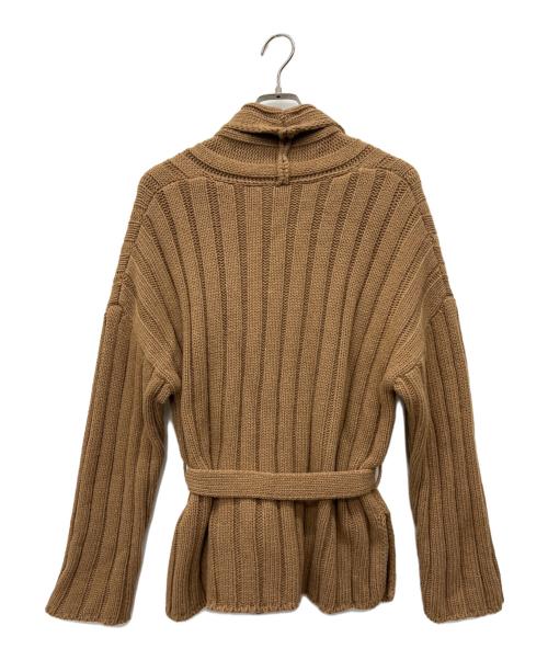 AURALEE（オーラリー）AURALEE (オーラリー) 厚手カーディガン ブラウン サイズ:１の古着・服飾アイテム