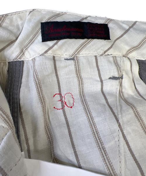 anachronorm（アナクロノーム）anachronorm (アナクロノーム) パンツ グレー サイズ:30の古着・服飾アイテム