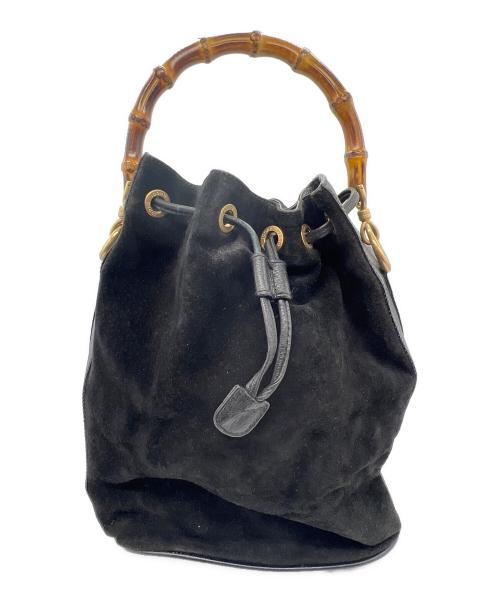 GUCCI（グッチ）GUCCI (グッチ) 2WAYバッグ ブラックの古着・服飾アイテム