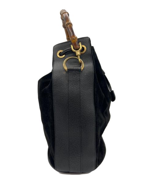 GUCCI（グッチ）GUCCI (グッチ) 2WAYバッグ ブラックの古着・服飾アイテム