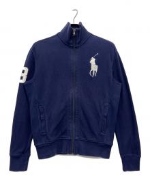 POLO RALPH LAUREN（ポロ・ラルフローレン）の古着「ジップアップスウェット」｜ネイビー