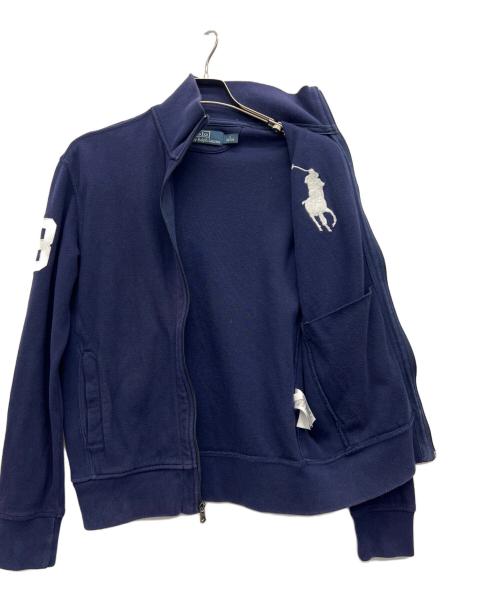 POLO RALPH LAUREN（ポロ・ラルフローレン）POLO RALPH LAUREN (ポロ・ラルフローレン) ジップアップスウェット ネイビー サイズ:Sの古着・服飾アイテム