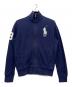 POLO RALPH LAUREN（ポロ・ラルフローレン）の古着「ジップアップスウェット」｜ネイビー