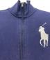 中古・古着 POLO RALPH LAUREN (ポロ・ラルフローレン) ジップアップスウェット ネイビー サイズ:S：6000円
