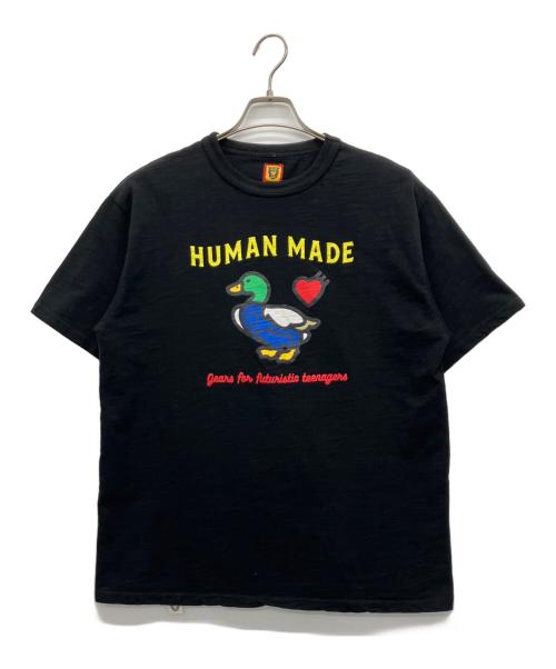 HUMAN MADE（ヒューマンメイド）HUMAN MADE (ヒューマンメイド) 半袖カットソー ブラック サイズ:不明の古着・服飾アイテム