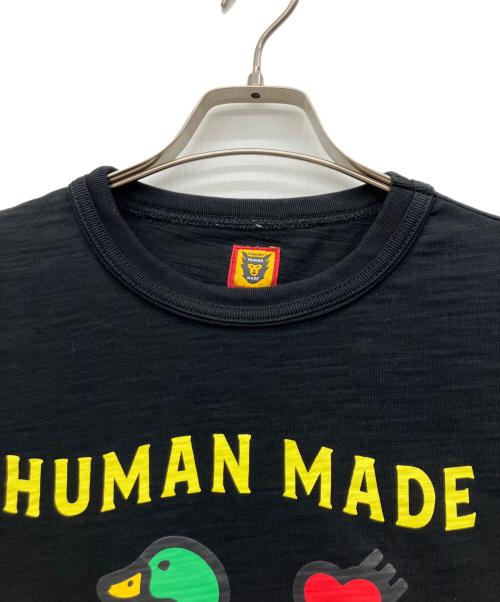 HUMAN MADE（ヒューマンメイド）HUMAN MADE (ヒューマンメイド) 半袖カットソー ブラック サイズ:不明の古着・服飾アイテム