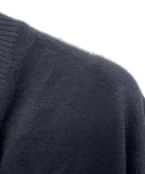 DOLCE & GABBANA（ドルチェ＆ガッバーナ）DOLCE & GABBANA (ドルチェ＆ガッバーナ) 薄手ニット ネイビー サイズ:48の古着・服飾アイテム