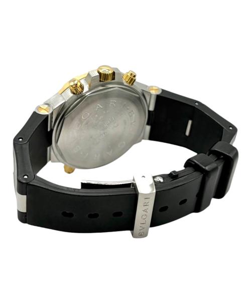 BVLGARI（ブルガリ）BVLGARI (ブルガリ) Diagono Professional GMT ディアゴノプロフェッショナル GMT 40mm GMT40C5SG グレー文字盤 サイズ:40mmの古着・服飾アイテム
