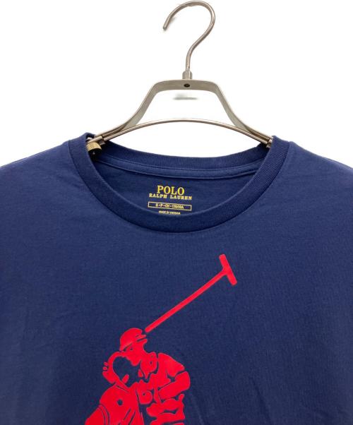 POLO RALPH LAUREN（ポロ・ラルフローレン）POLO RALPH LAUREN (ポロ・ラルフローレン) Tシャツ ネイビー サイズ:Sの古着・服飾アイテム