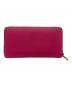 GUCCI (グッチ) ラウンドファスナーウォレット ピンク：12000円
