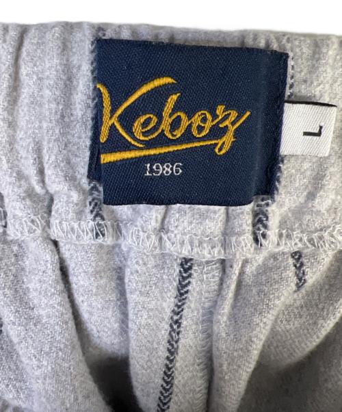 KEBOZ（ケボズ）KEBOZ (ケボズ) FREAK'S STORE (フリークスストア) パンツ グレー サイズ:Lの古着・服飾アイテム
