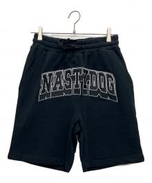 NASTY DOG（ナスティー ドッグ）の古着「スウェットハーフパンツ」｜ブラック