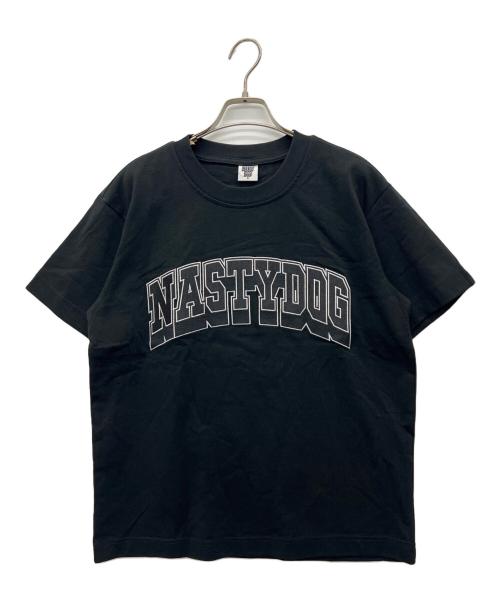 NASTY DOG（ナスティー ドッグ）NASTY DOG (ナスティー ドッグ) 半袖カットソー ブラック サイズ:Mの古着・服飾アイテム