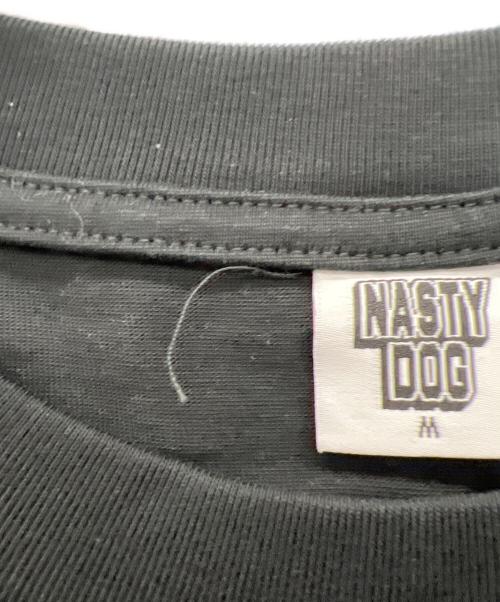 NASTY DOG（ナスティー ドッグ）NASTY DOG (ナスティー ドッグ) 半袖カットソー ブラック サイズ:Mの古着・服飾アイテム