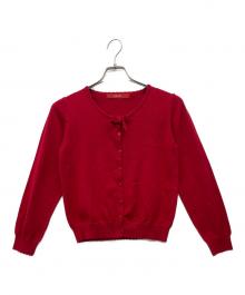 PINK HOUSE（ピンクハウス）の古着「カーディガン」｜レッド
