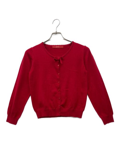 PINK HOUSE（ピンクハウス）PINK HOUSE (ピンクハウス) カーディガン レッド サイズ:-の古着・服飾アイテム