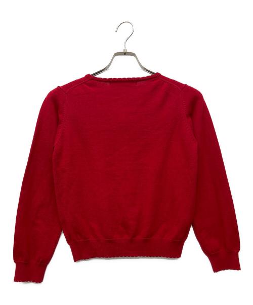 PINK HOUSE（ピンクハウス）PINK HOUSE (ピンクハウス) カーディガン レッド サイズ:-の古着・服飾アイテム